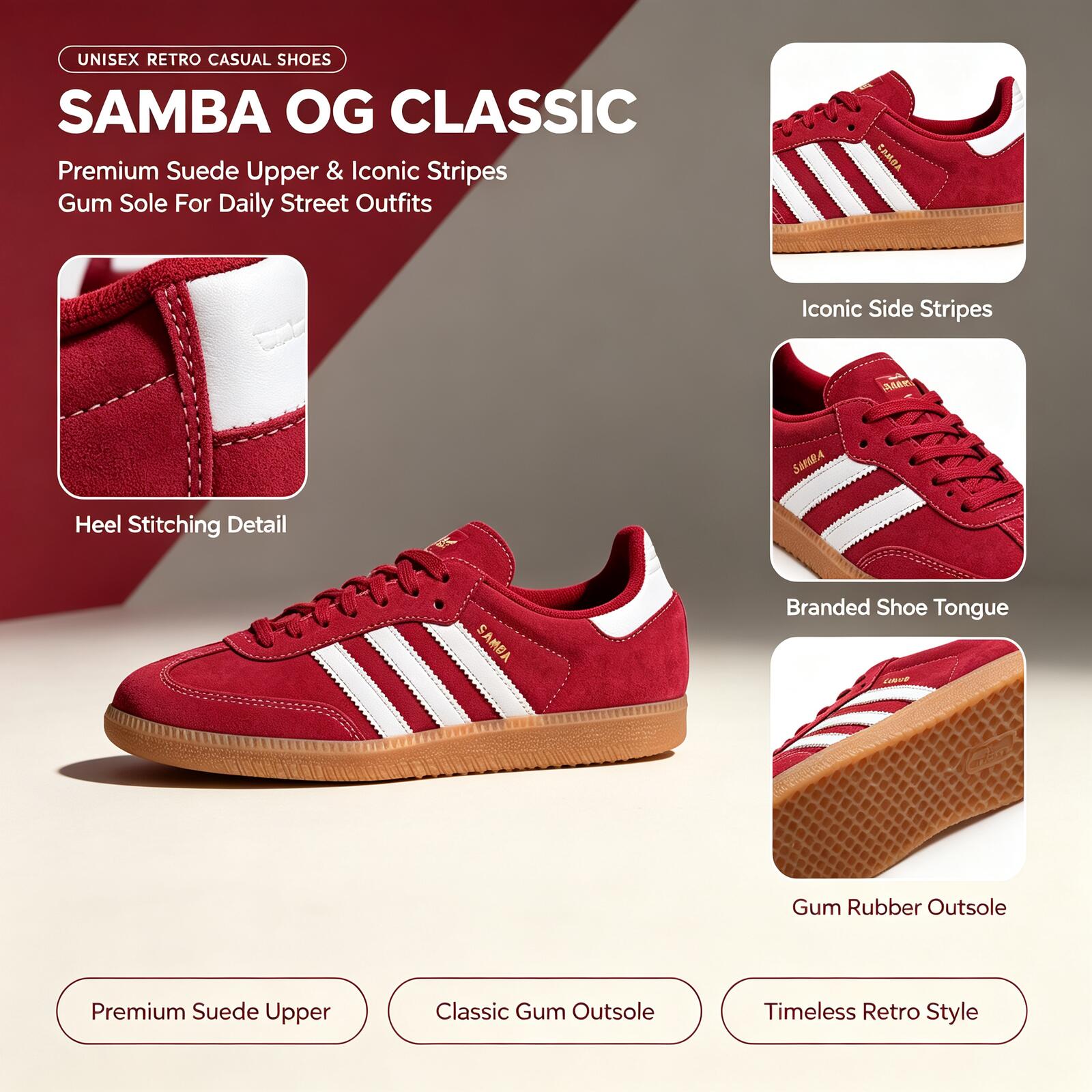 Adidas Shoes Samba - Officiële Adidas Originele SAMBA OG KJ2788