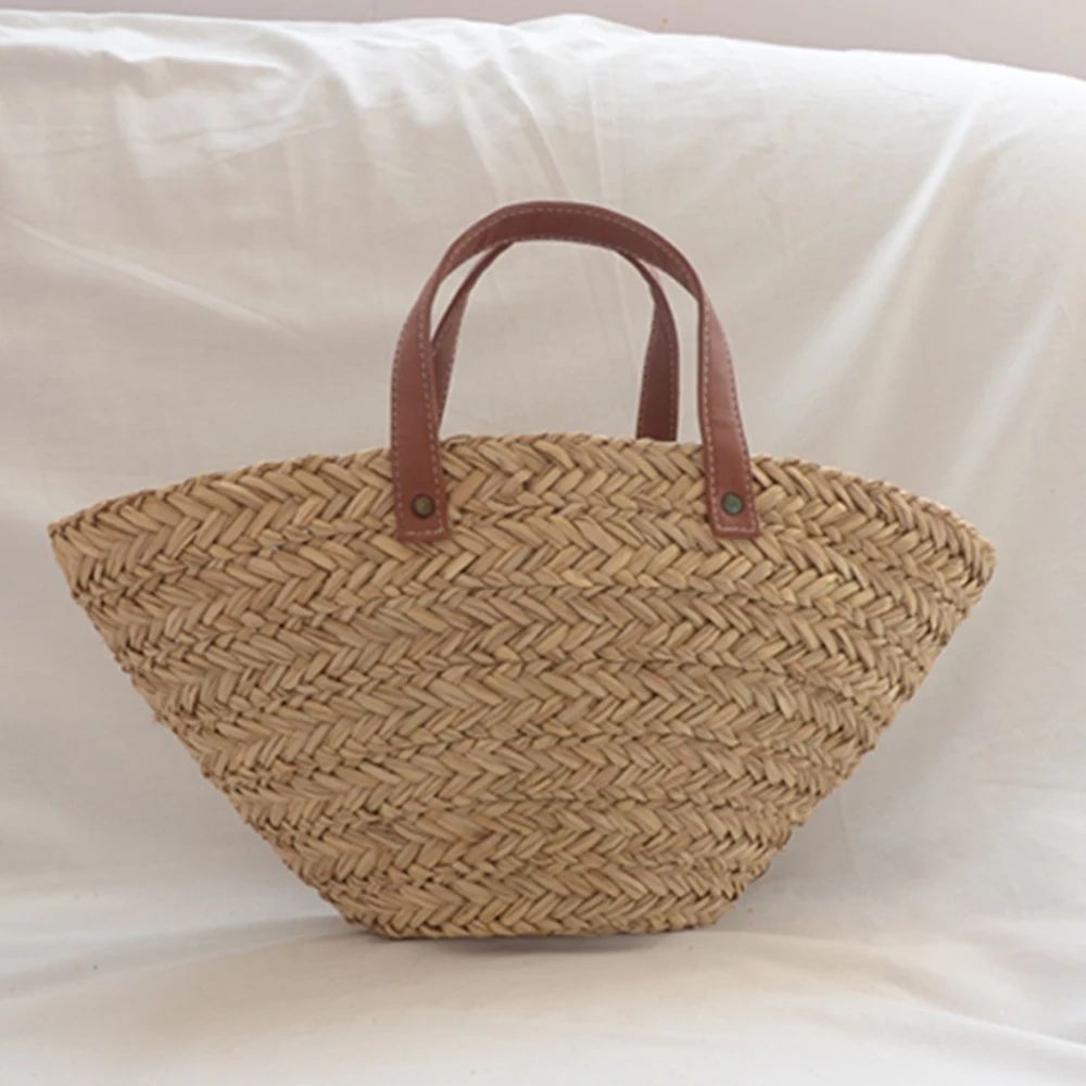 Crochet Bag Raffia - Boheemse Stro Rotan Tassen voor Vrouwen