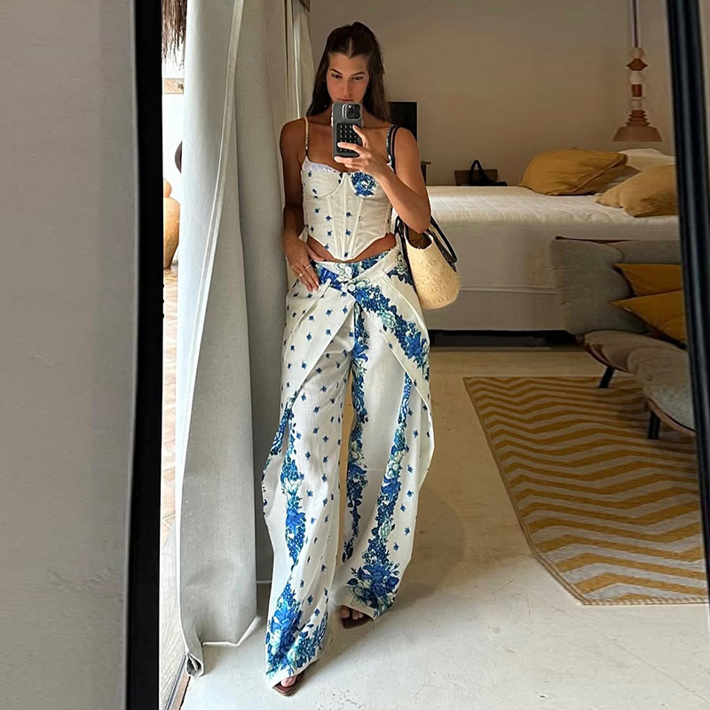Sexy geprinte vest-broek dames - Romper Floral Print recensie en prijs