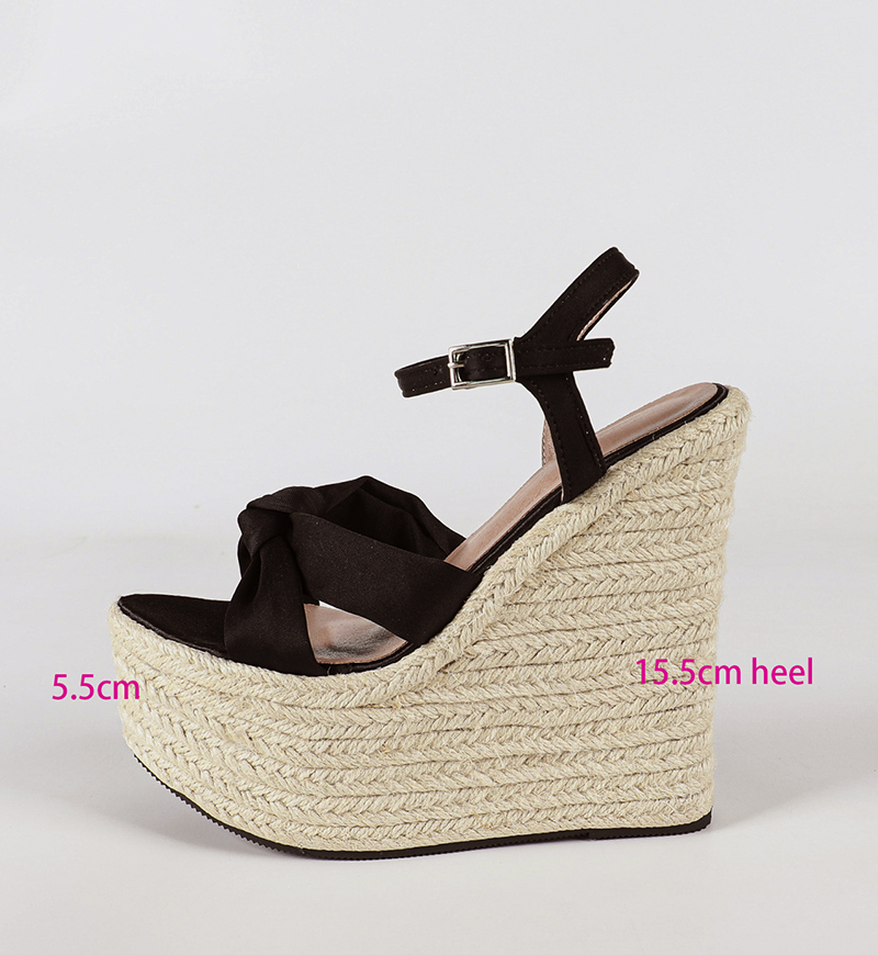LIHUAMAO 15,5 cm hakpumps dame - Wedge Espadrille Women recensie en prijs